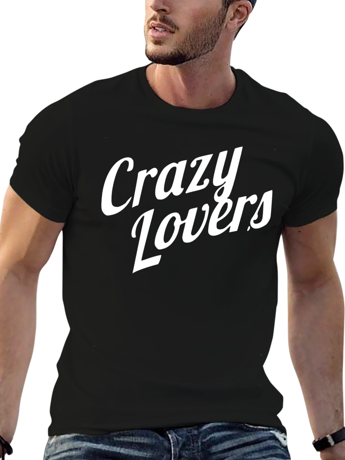 Crazy Lovers Black T-Shirt