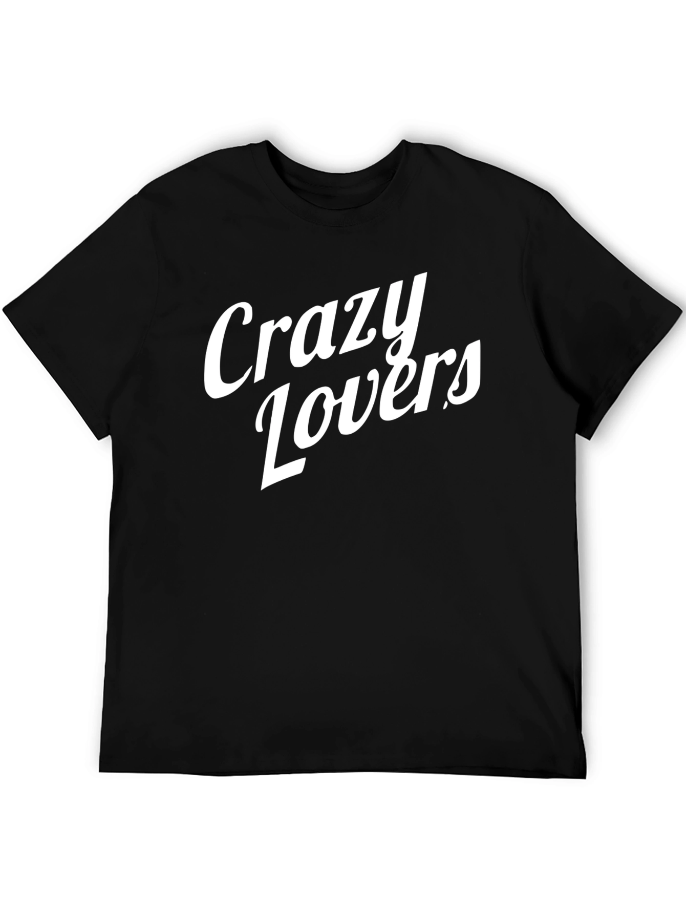 Crazy Lovers Black T-Shirt