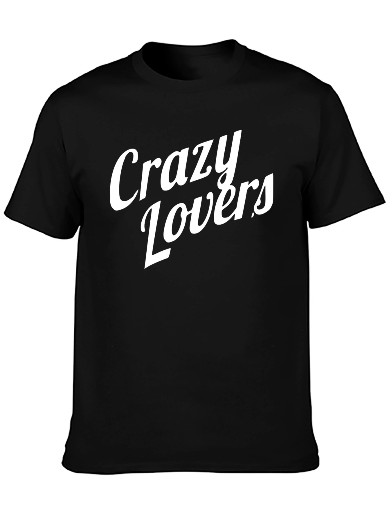Crazy Lovers Black T-Shirt