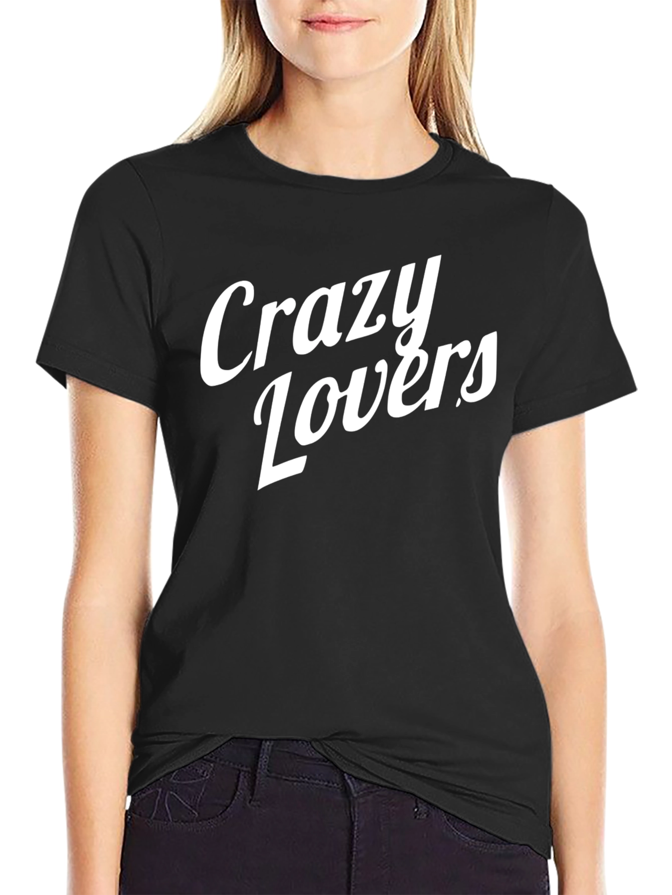 Crazy Lovers Black T-Shirt