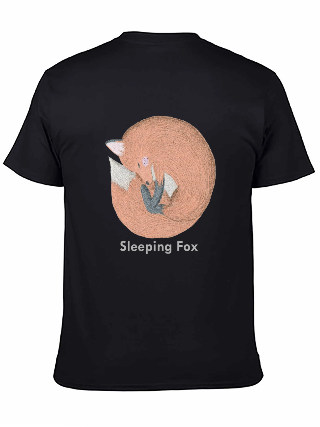 Sleeping Fox Graphic T-Shirt - Soft & Stylish