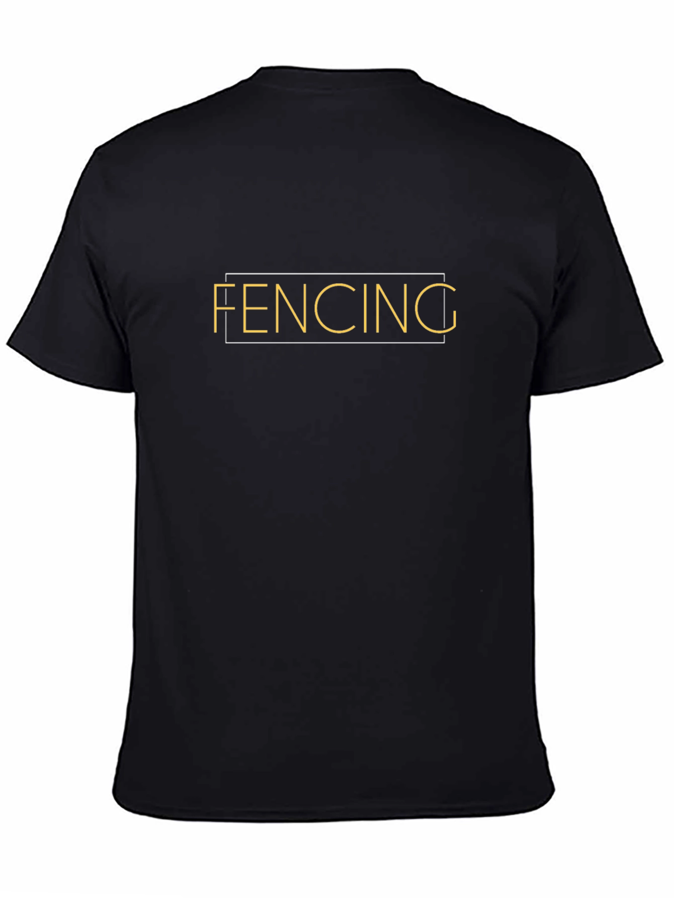 Fencing Graphic Tee - Stylish Sport Design T-Shirt