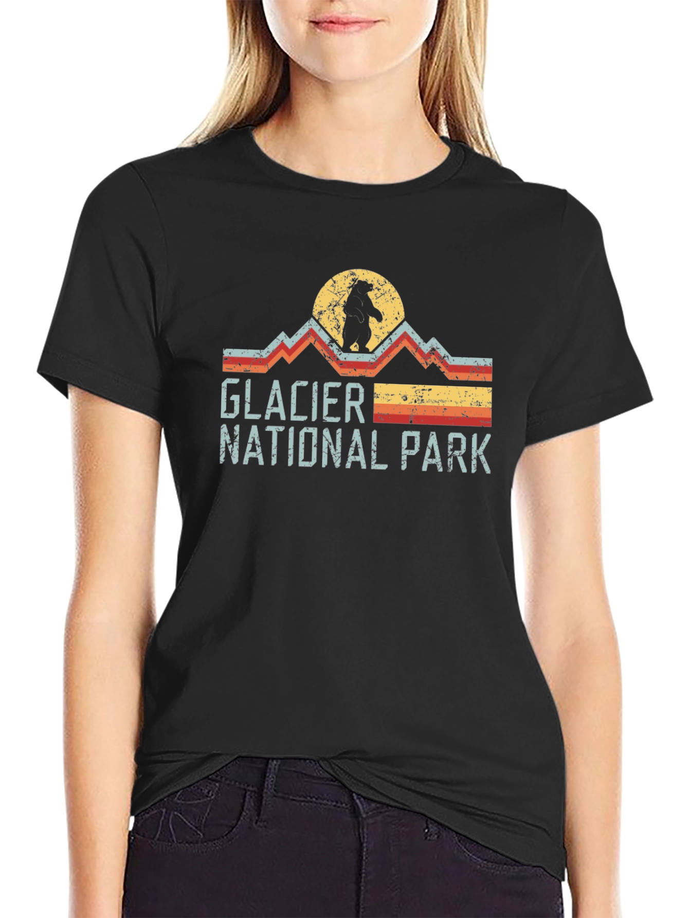 Glacier National Park Bear T-Shirt