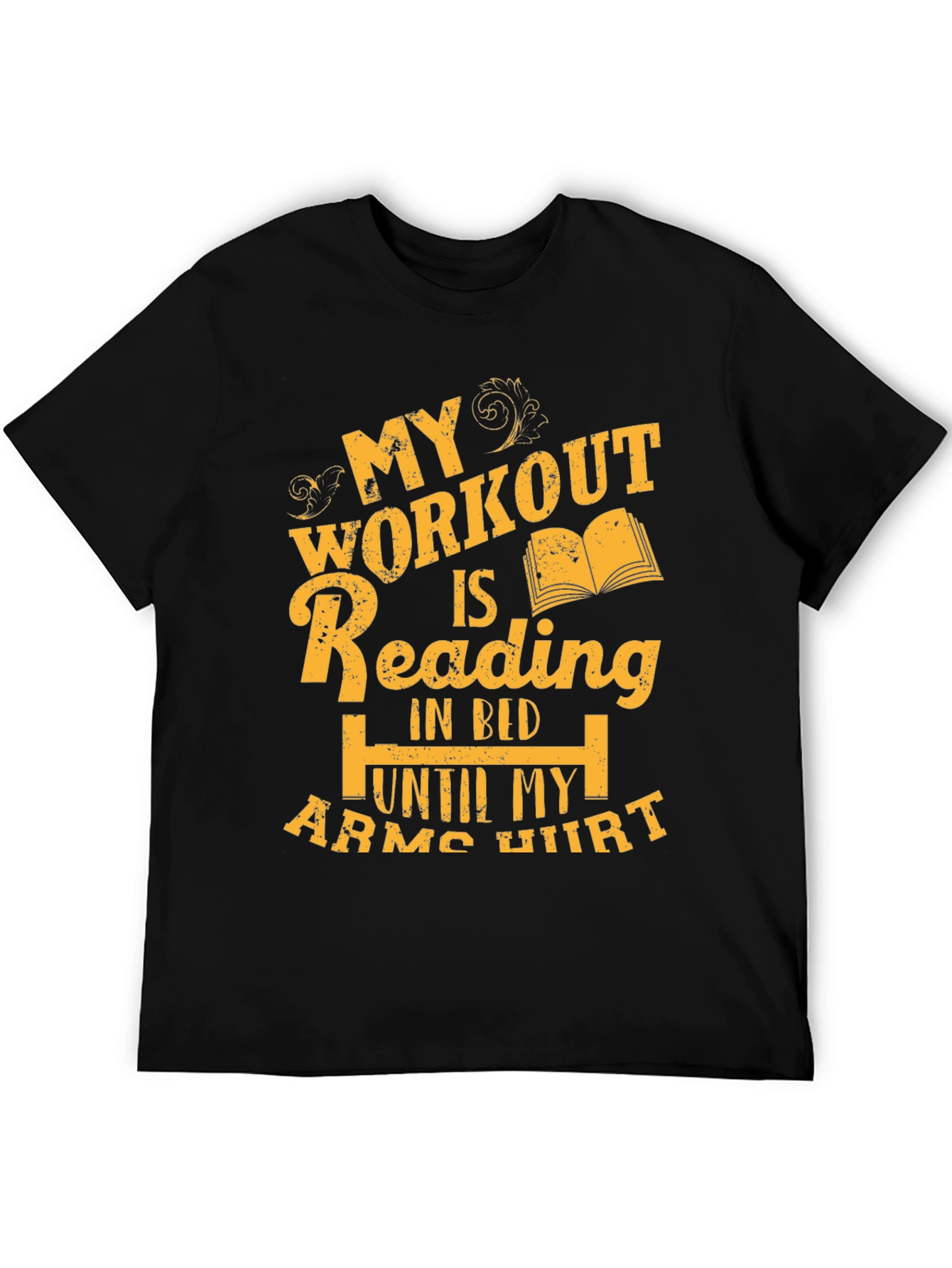 My Workout Is Reading T-Shirt