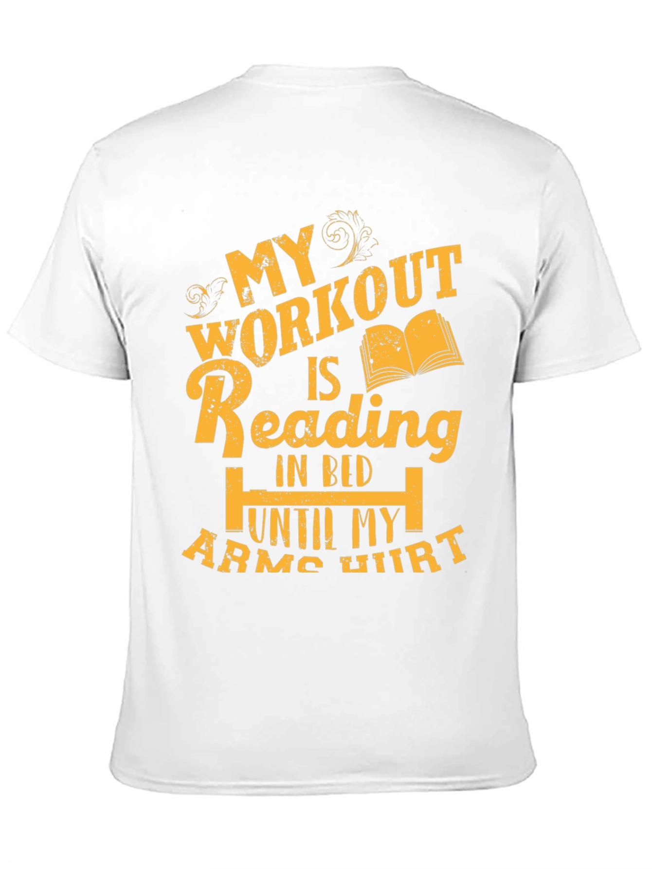 My Workout Is Reading T-Shirt