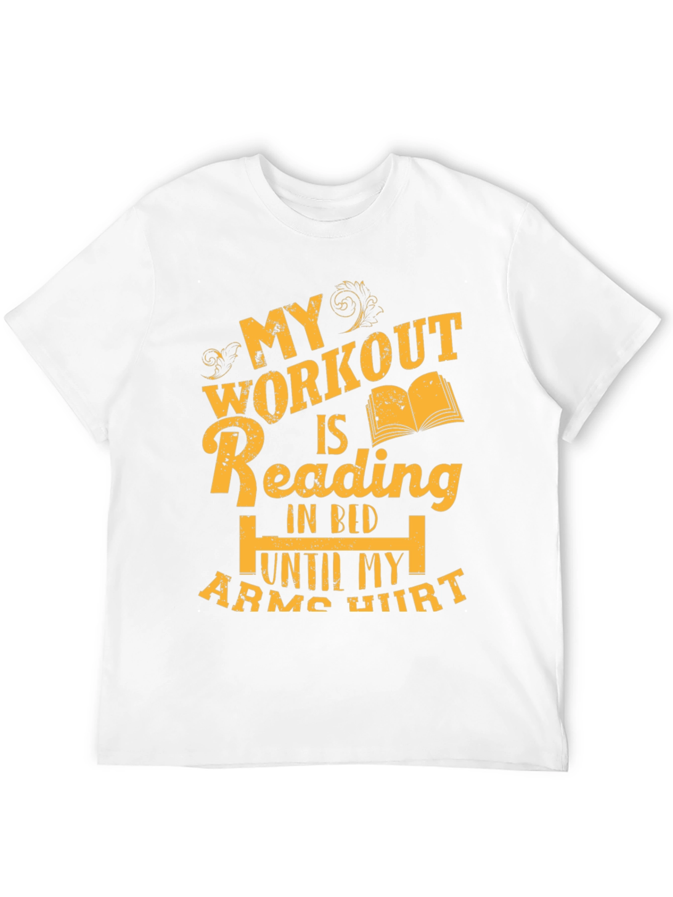 My Workout Is Reading T-Shirt