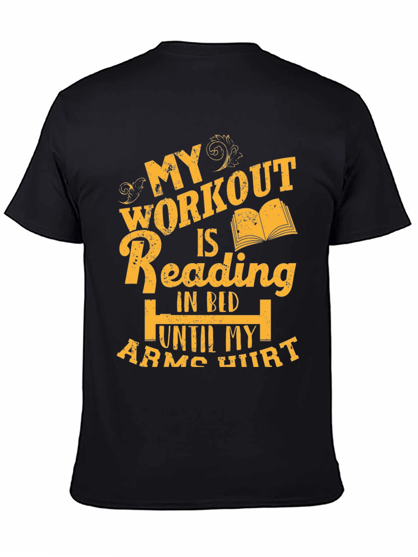 My Workout Is Reading T-Shirt