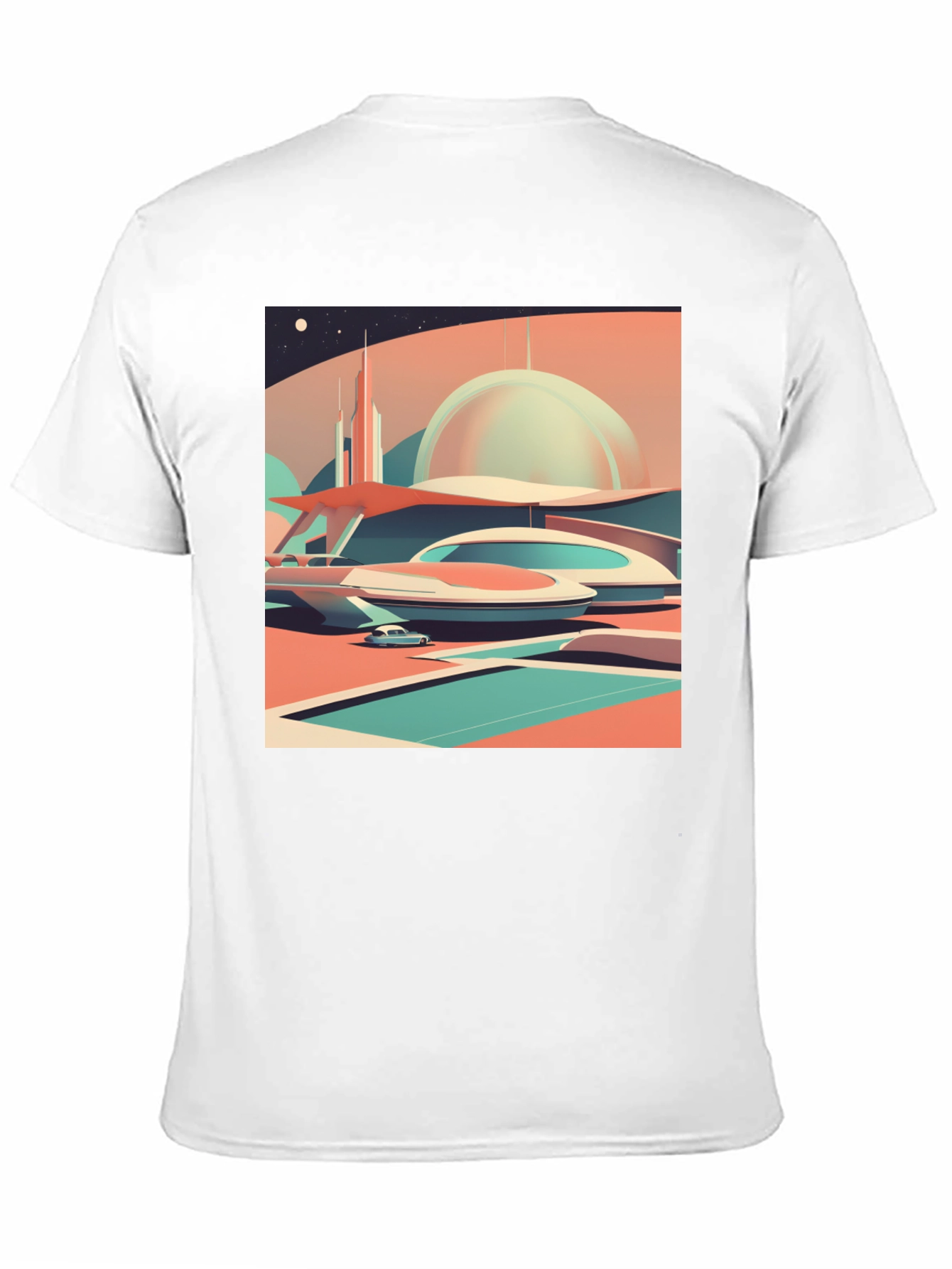 Retro Futuristic Graphic Tee