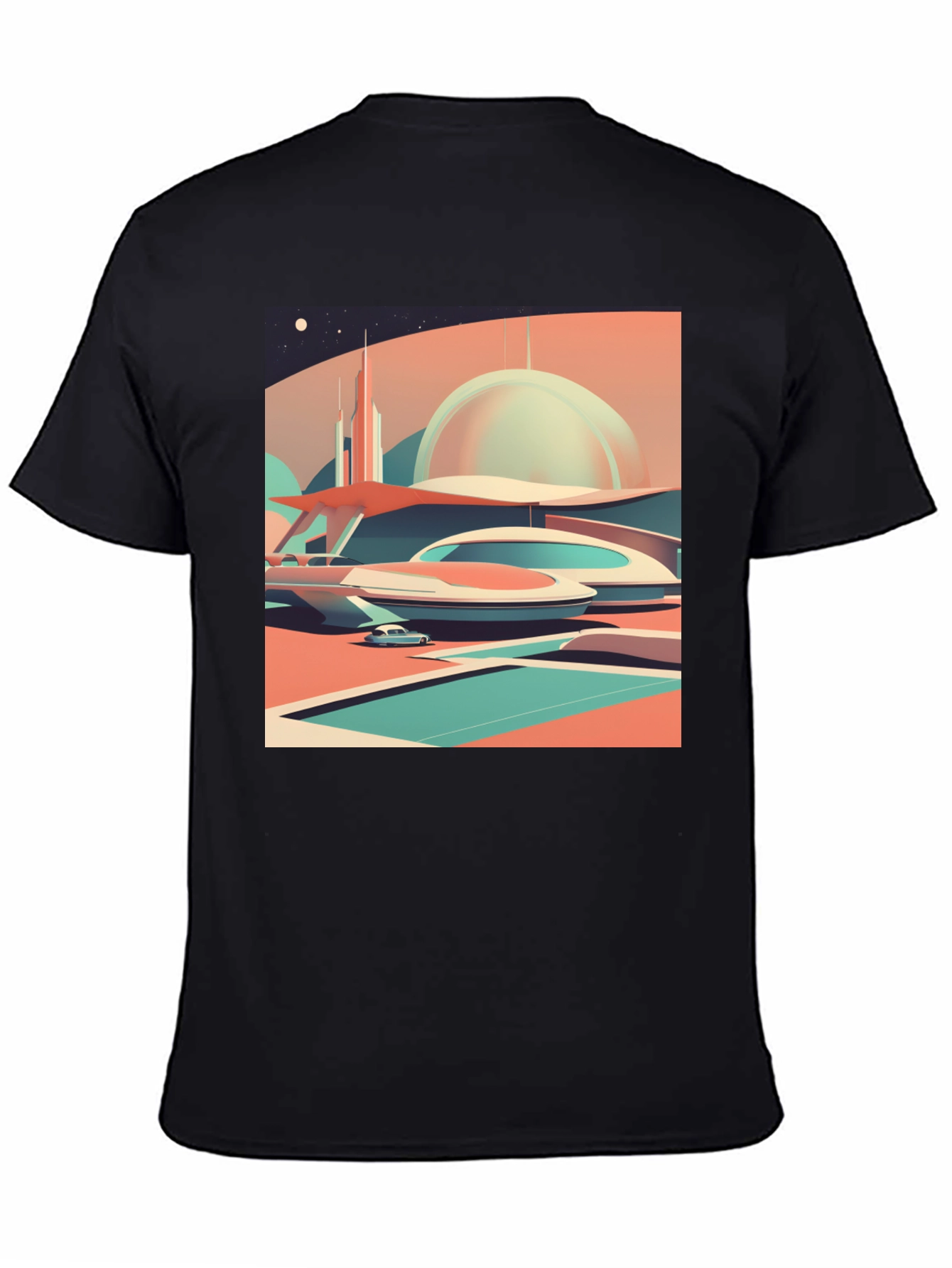 Retro Futuristic Graphic Tee