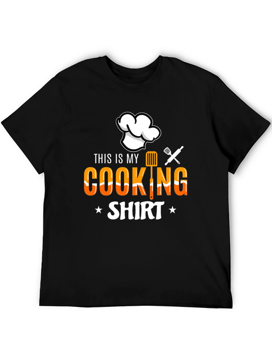 This Is My Cooking Shirt - Chef T-Shirt