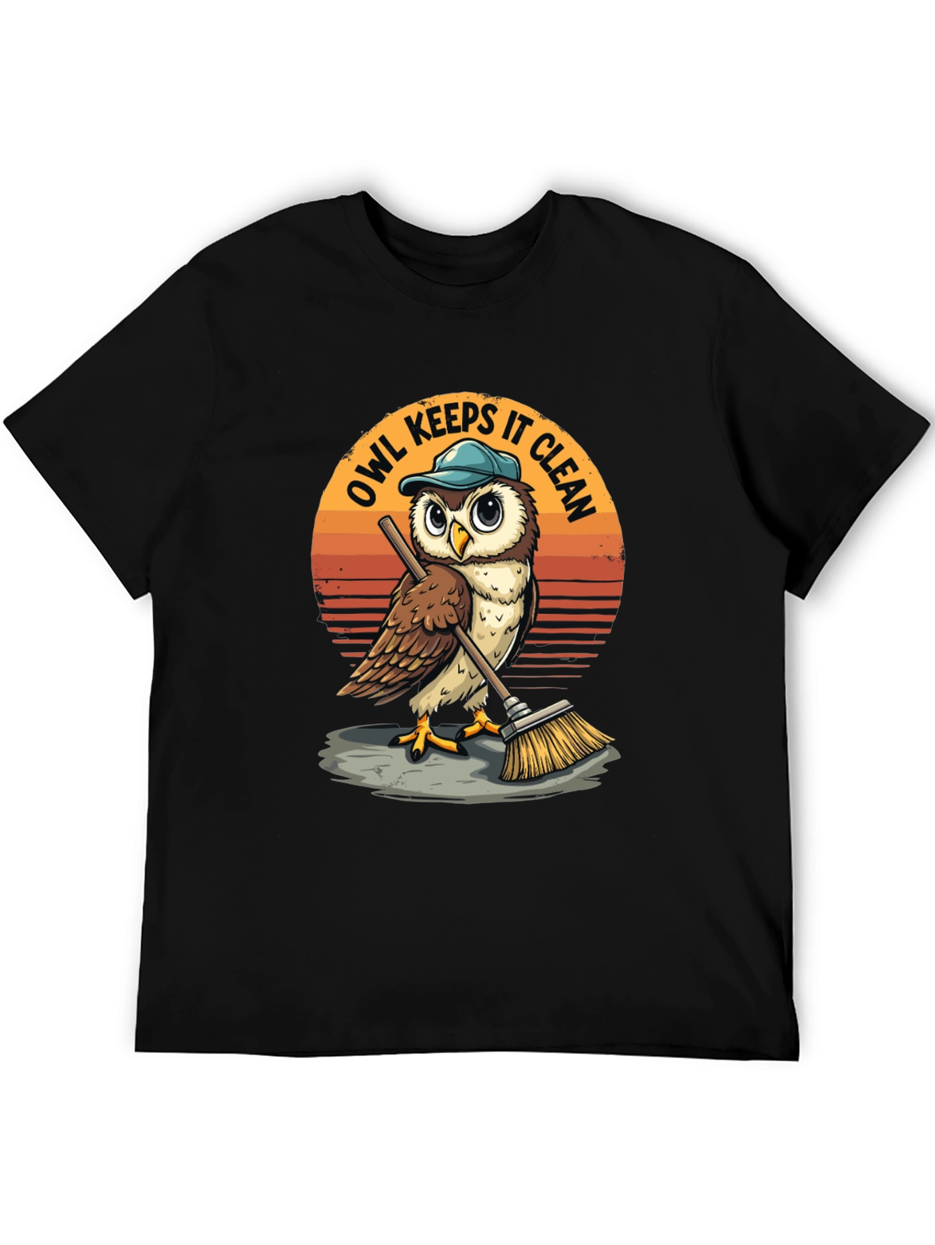 Owl Keeps It Clean T-Shirt