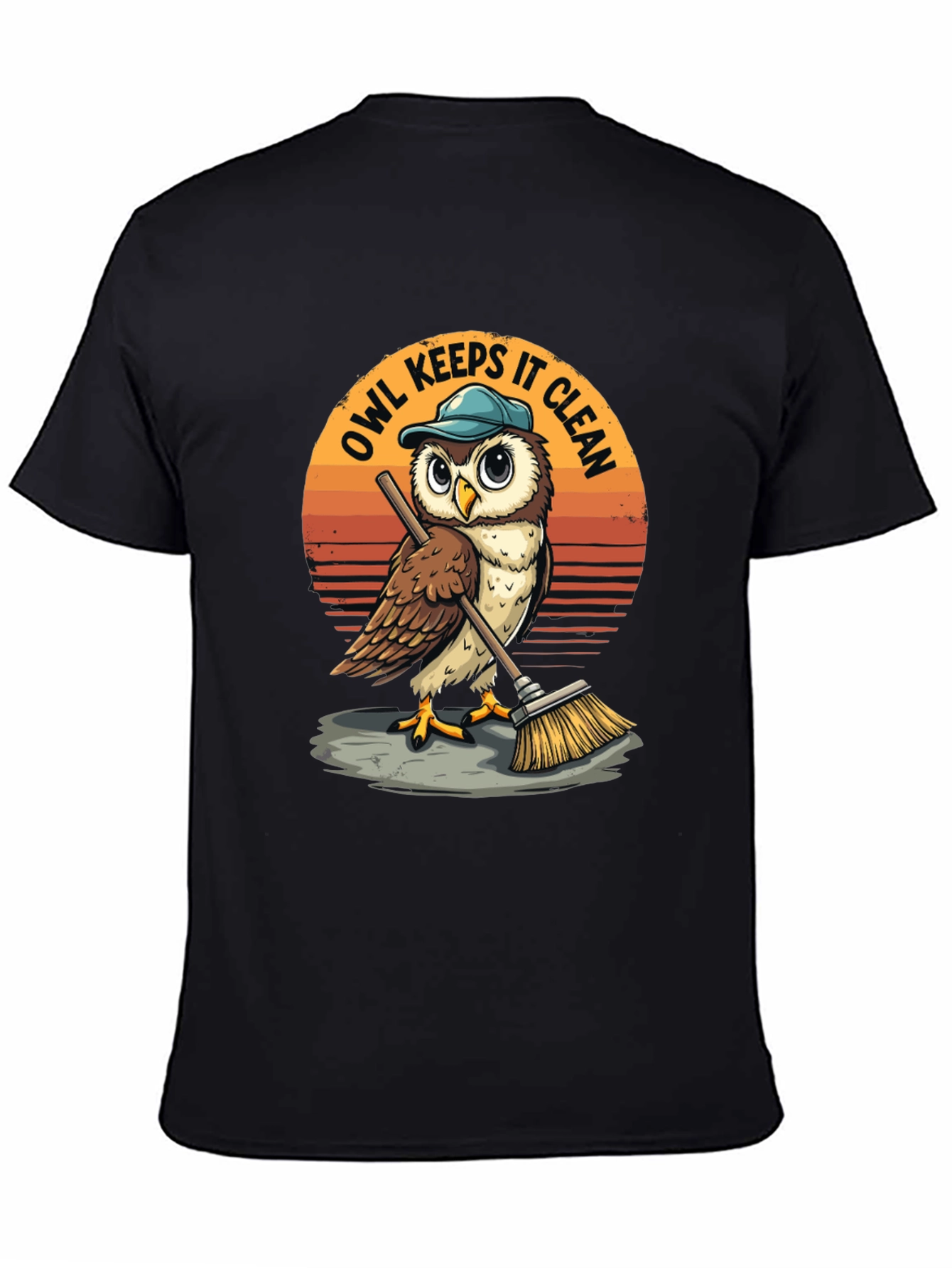 Owl Keeps It Clean T-Shirt