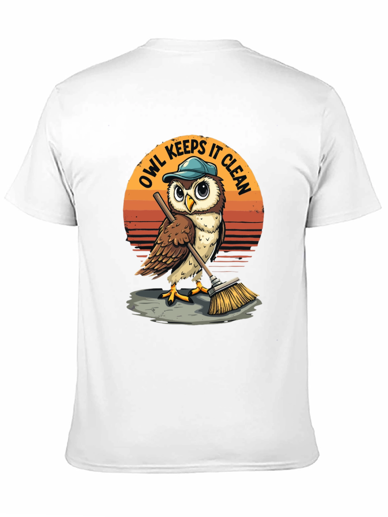 Owl Keeps It Clean T-Shirt