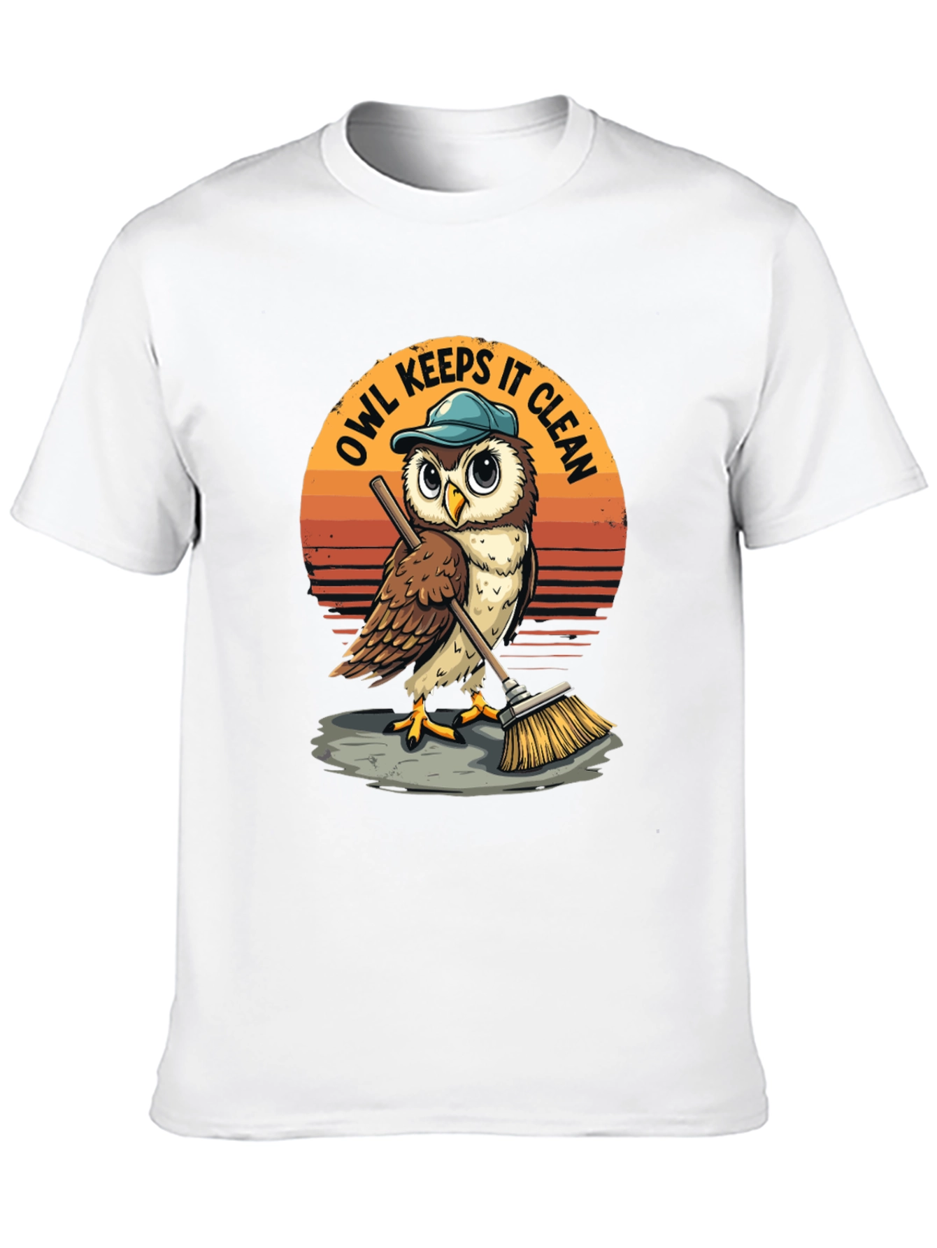 Owl Keeps It Clean T-Shirt