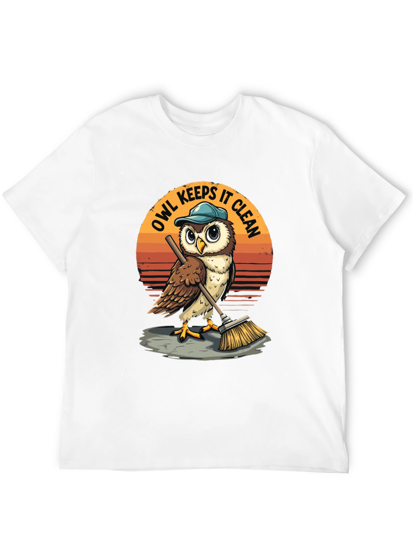 Owl Keeps It Clean T-Shirt