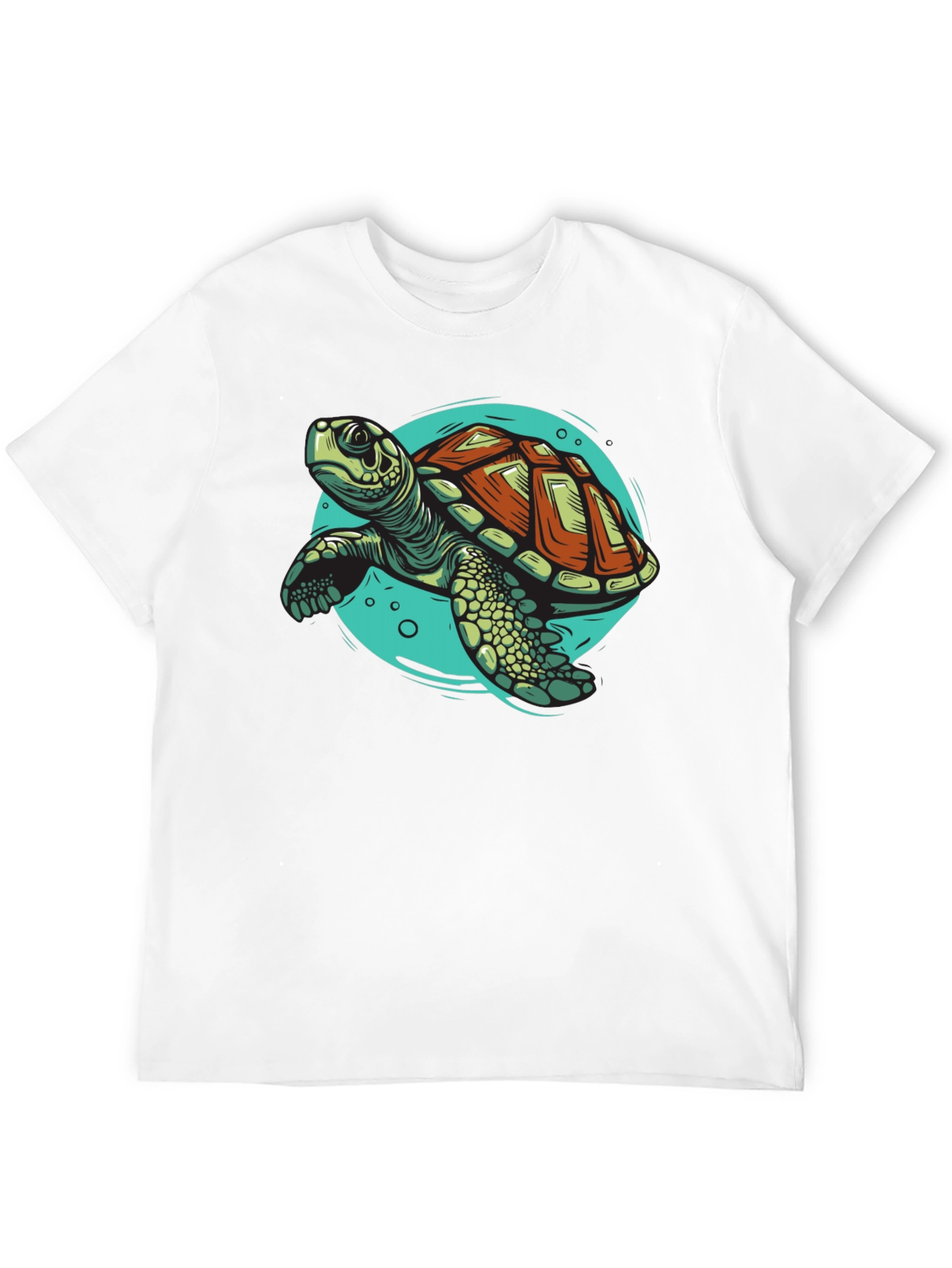 Sea Turtle Graphic Tee - Cool Ocean Design