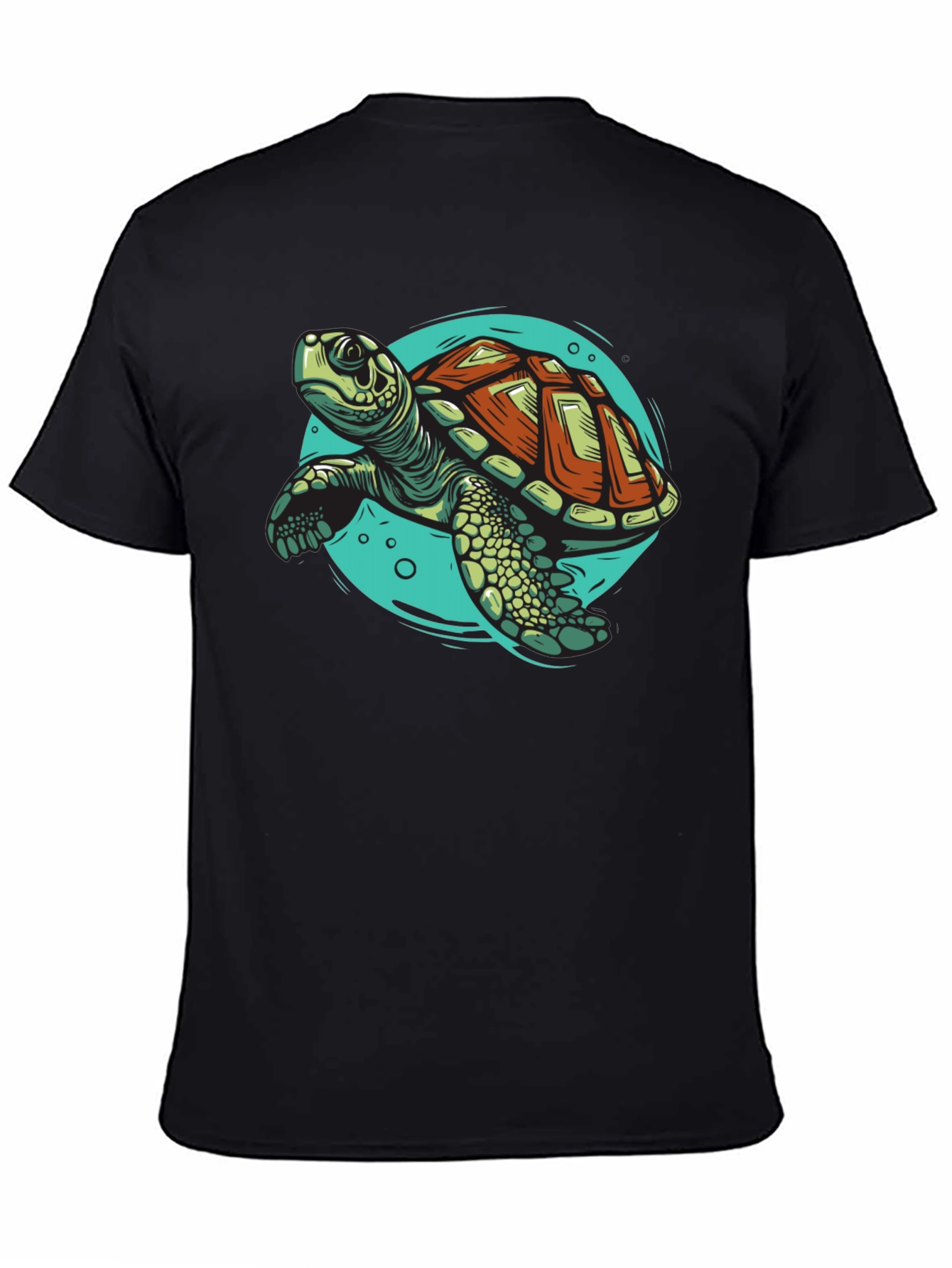 Sea Turtle Graphic Tee - Cool Ocean Design
