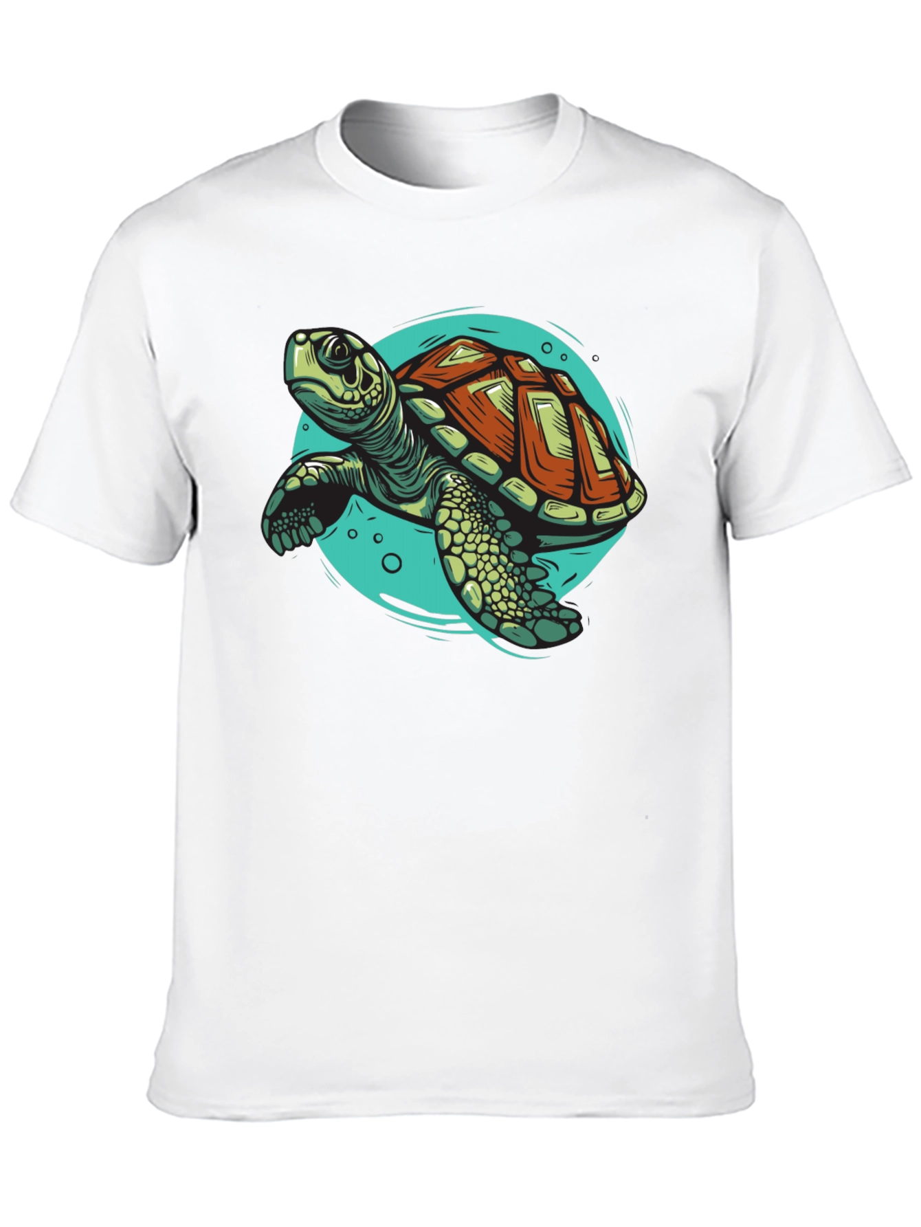 Sea Turtle Graphic Tee - Cool Ocean Design