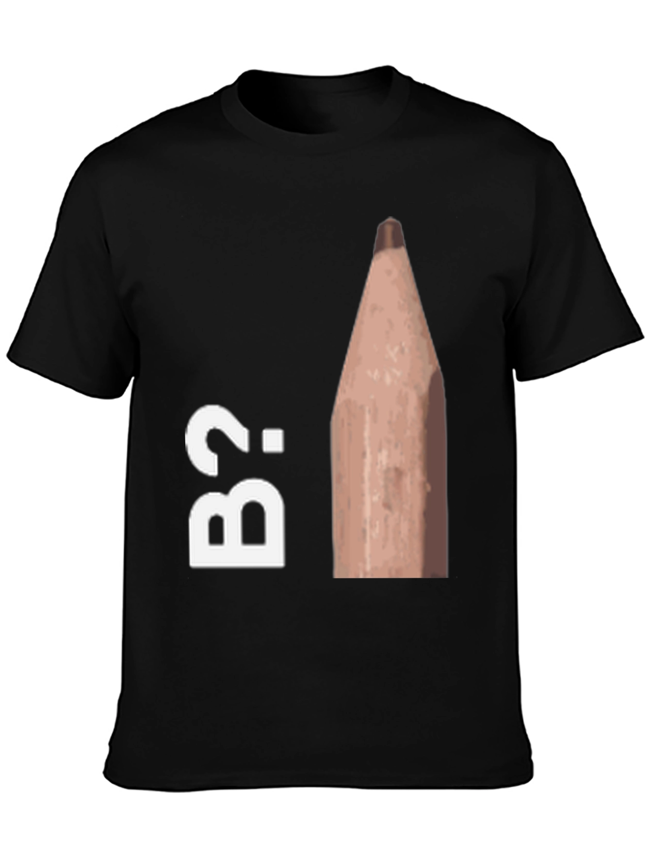 B2 Pencil Humor Graphic Tee