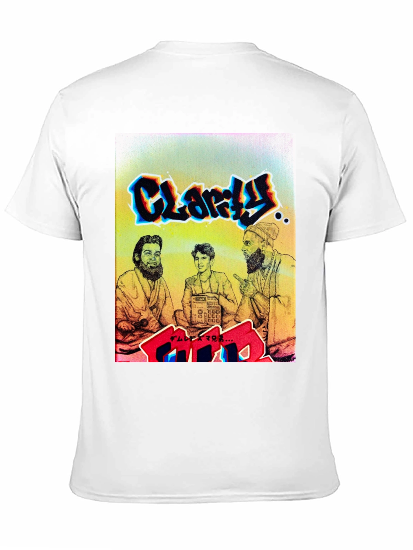 Clarity Graphic Tee - Unisex Black T-Shirt
