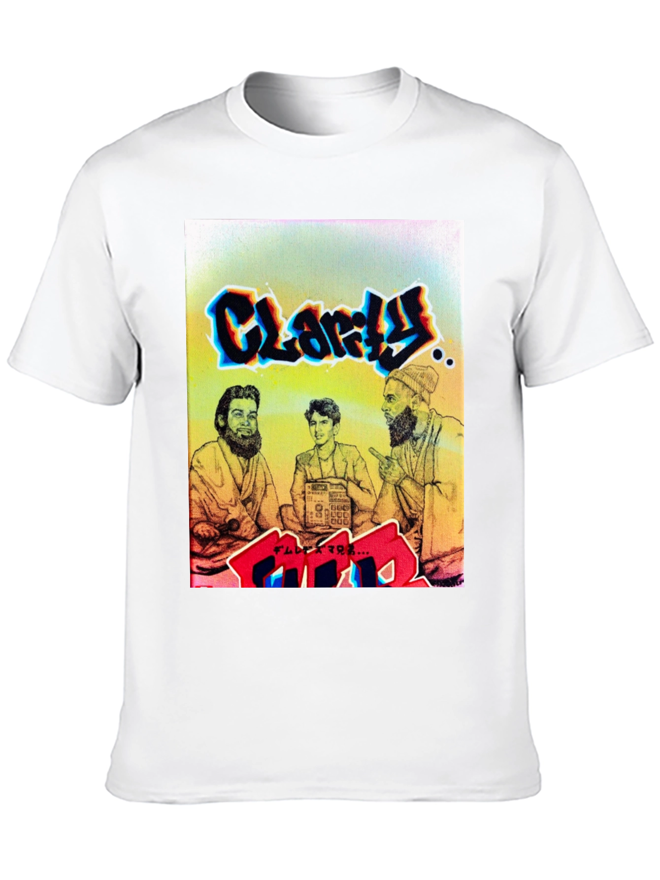 Clarity Graphic Tee - Unisex Black T-Shirt