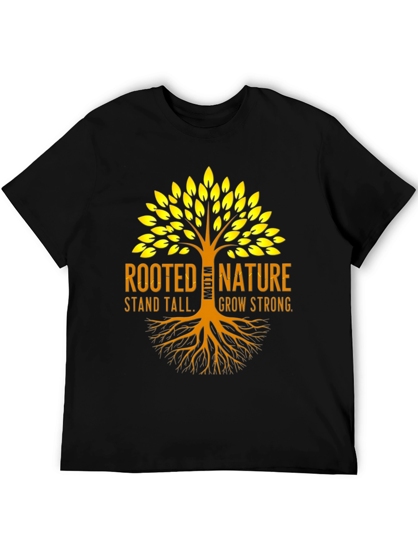 Rooted Nature Graphic Tee - Stand Tall Grow Strong