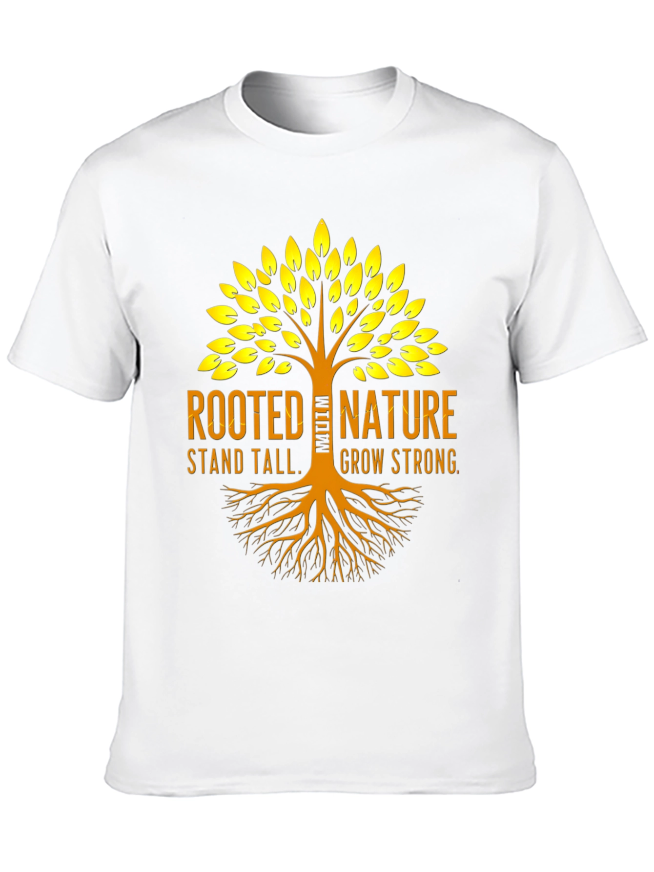 Rooted Nature Graphic Tee - Stand Tall Grow Strong