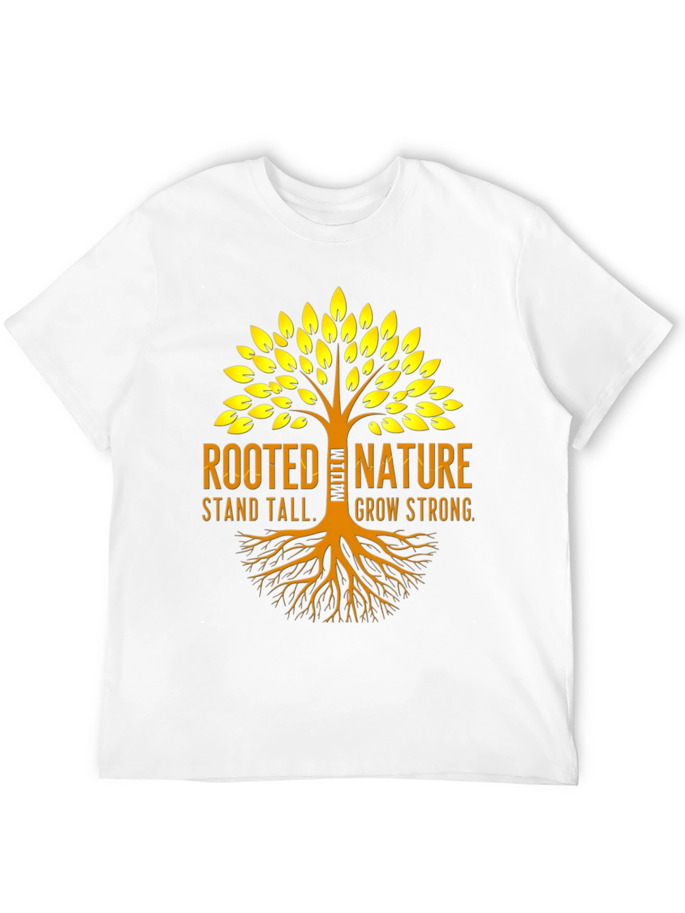 Rooted Nature Graphic Tee - Stand Tall Grow Strong