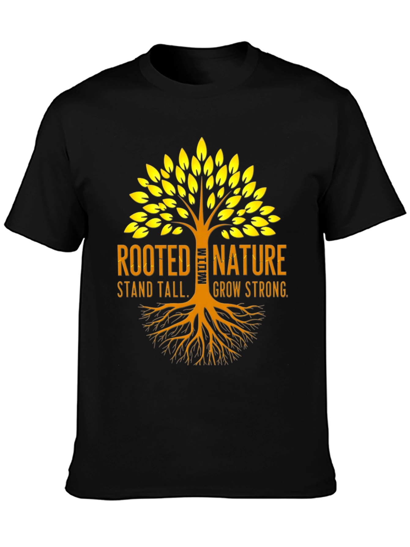 Rooted Nature Graphic Tee - Stand Tall Grow Strong