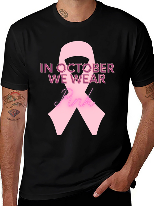 Pink Ribbon Breast Cancer Awareness T-Shirt