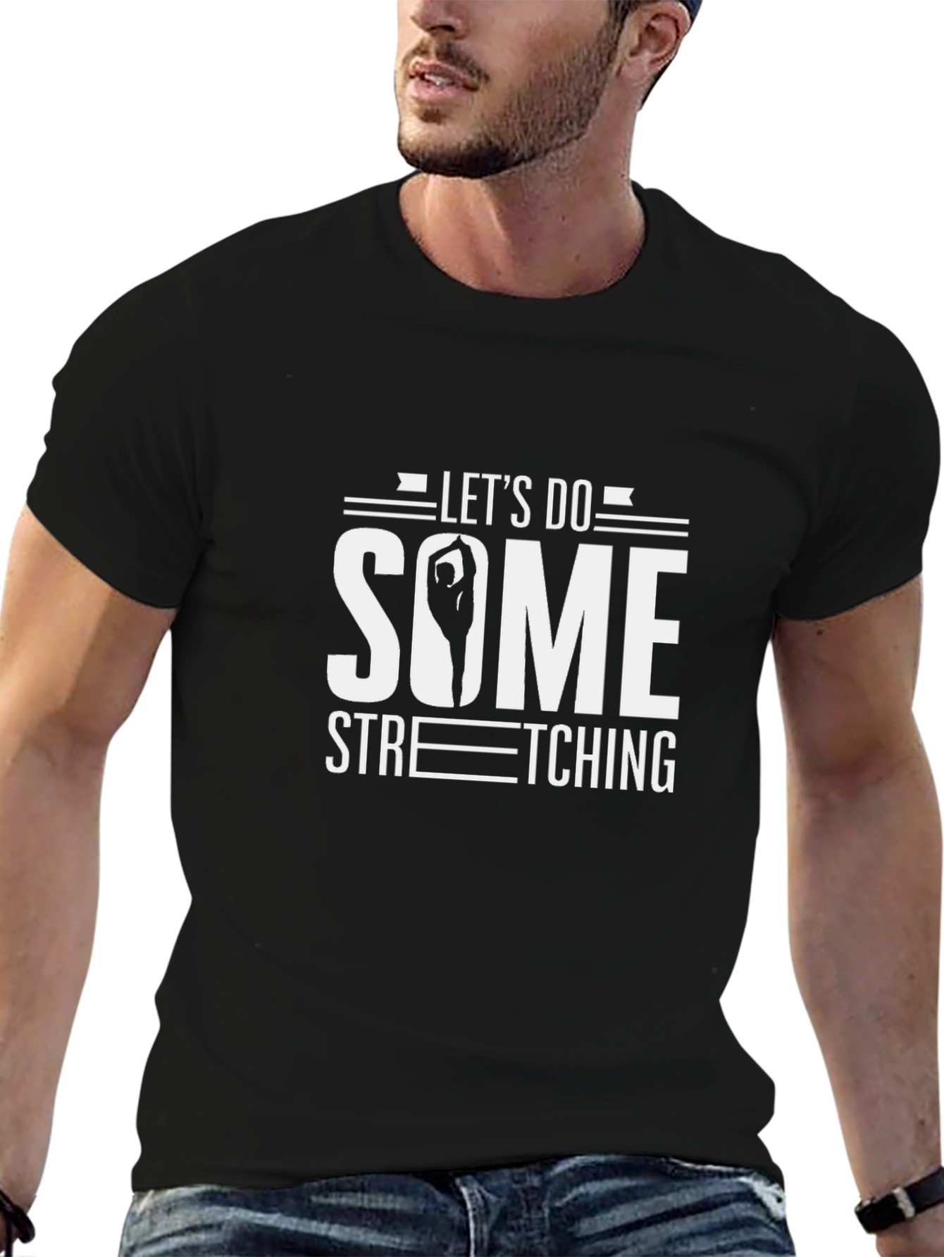 Lets Do Some Stretching Graphic Tee