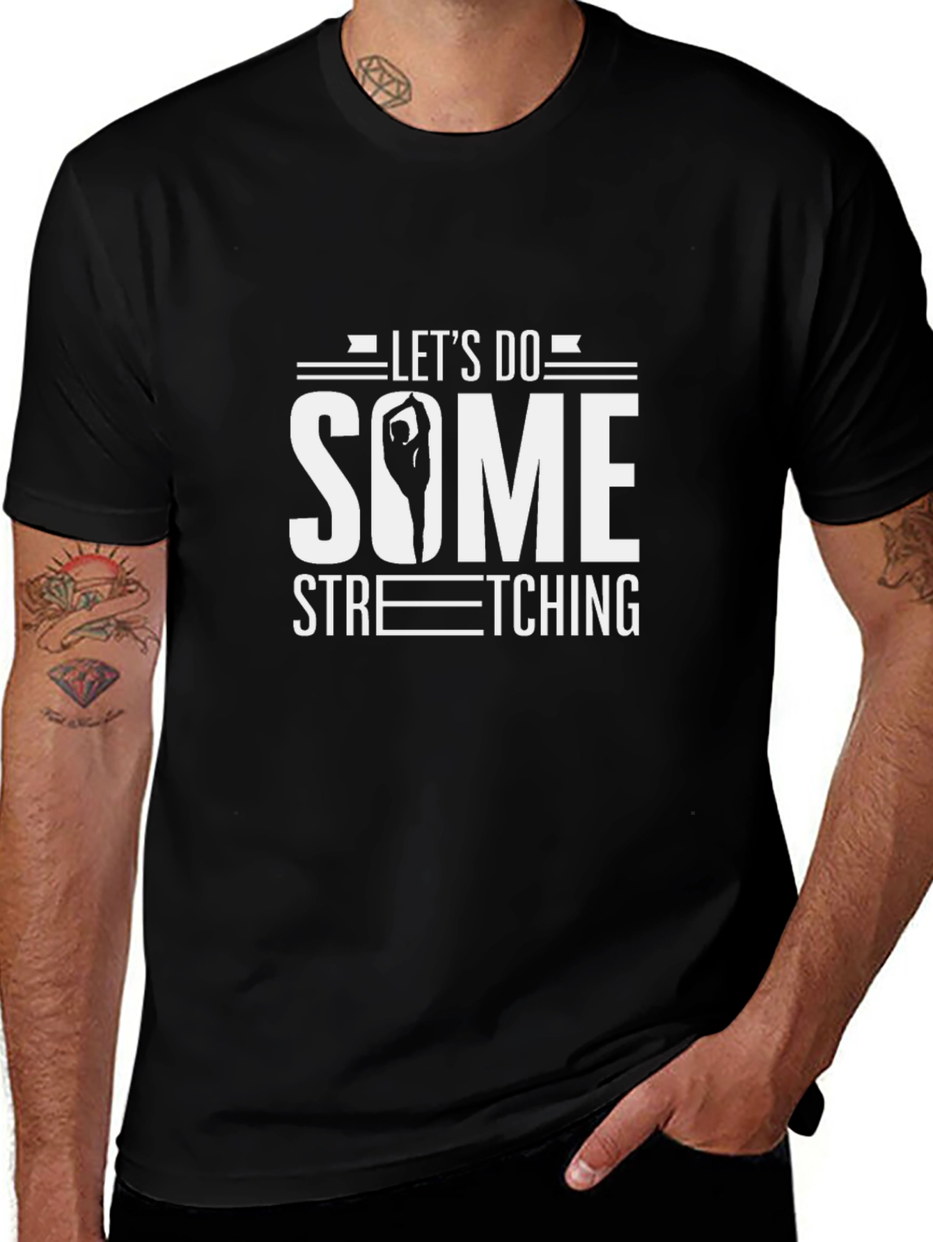 Lets Do Some Stretching Graphic Tee