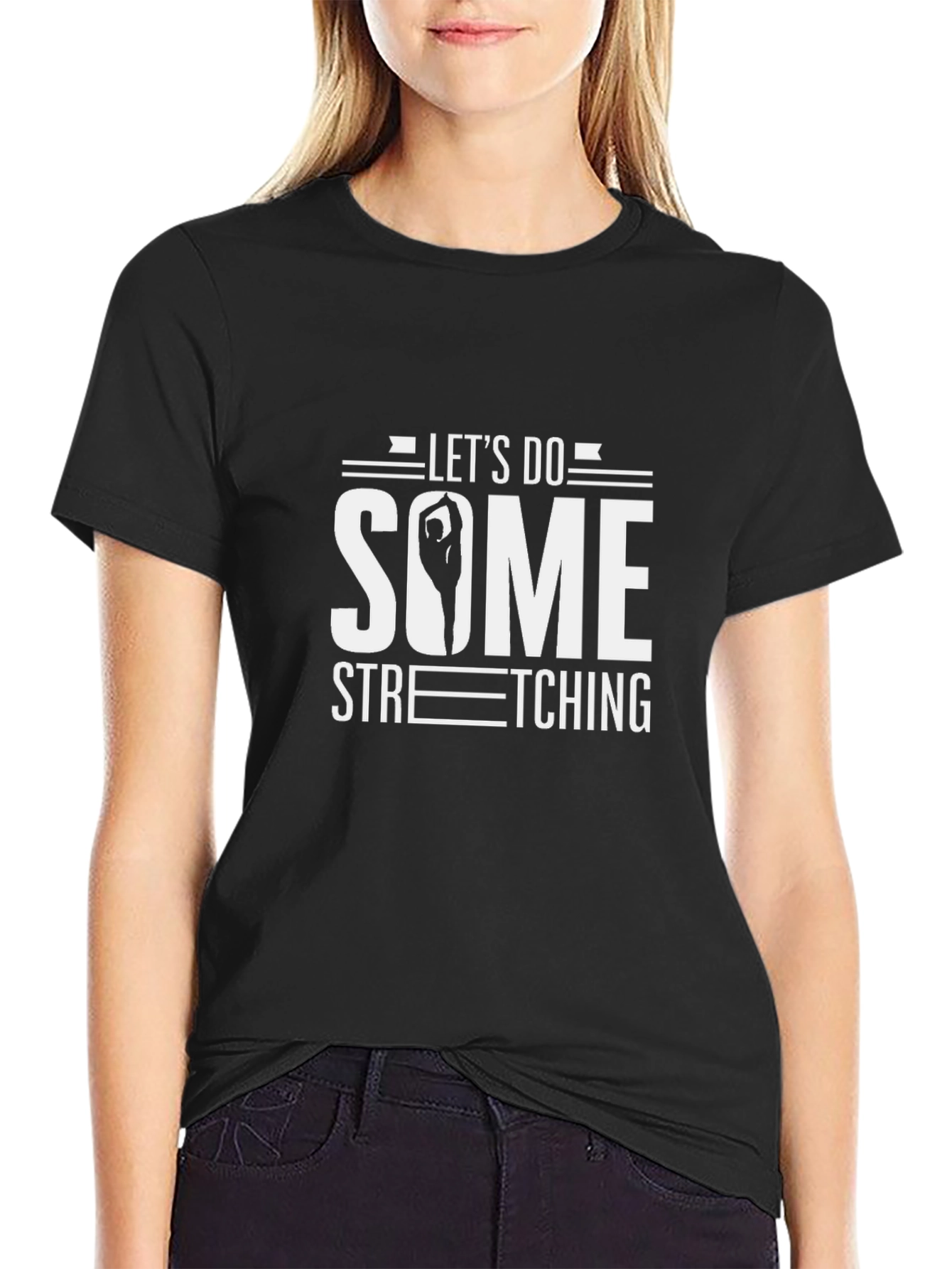 Lets Do Some Stretching Graphic Tee