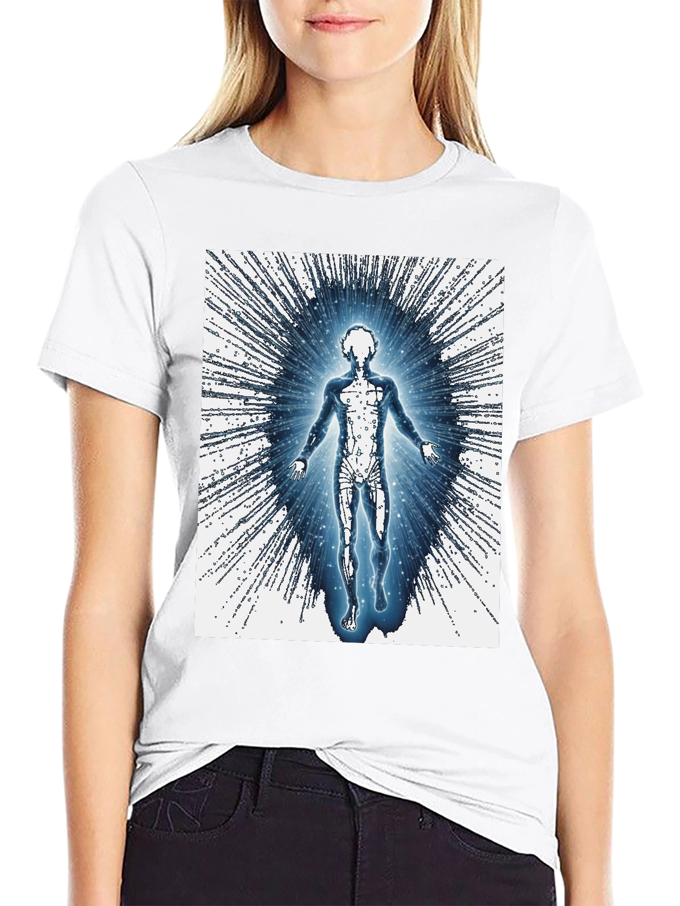 Enlightened Being T-Shirt - Black Cotton