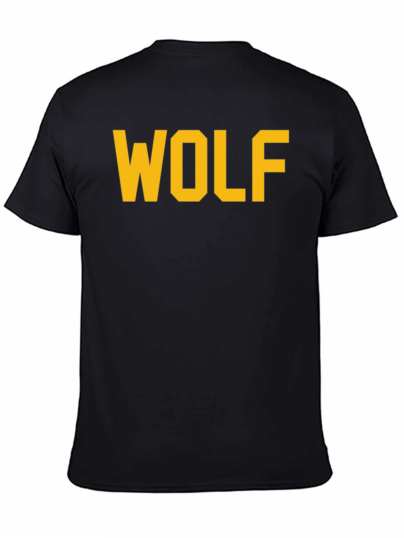 WOLF Graphic Tee - Bold Collegiate Style
