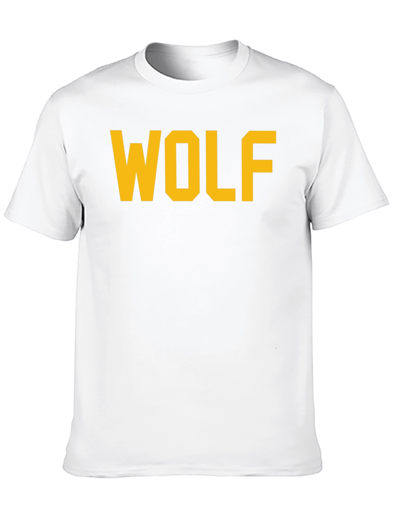 WOLF Graphic Tee - Bold Collegiate Style