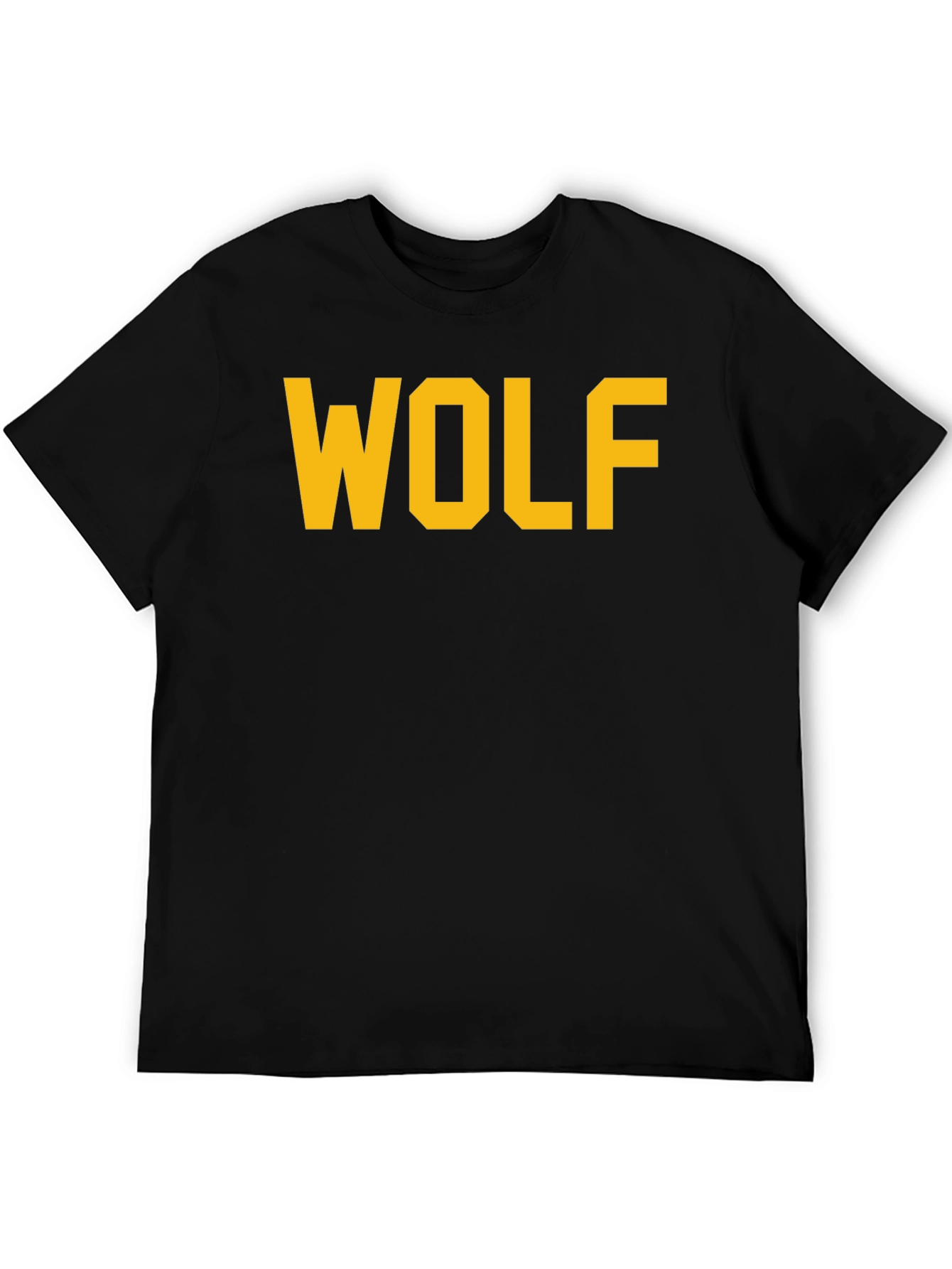 WOLF Graphic Tee - Bold Collegiate Style