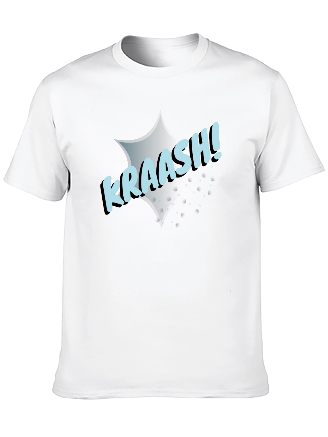 KRAAASH! Graphic Print Black T-Shirt