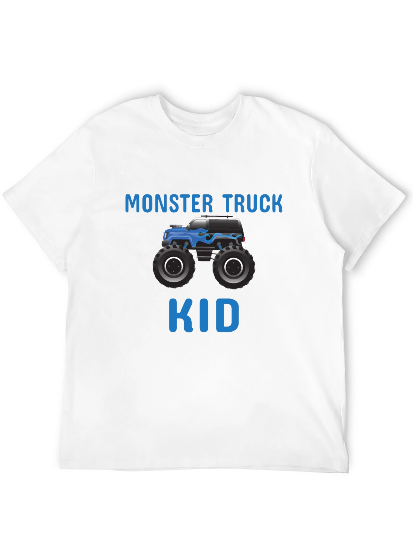 Monster Truck Kid Graphic T-Shirt