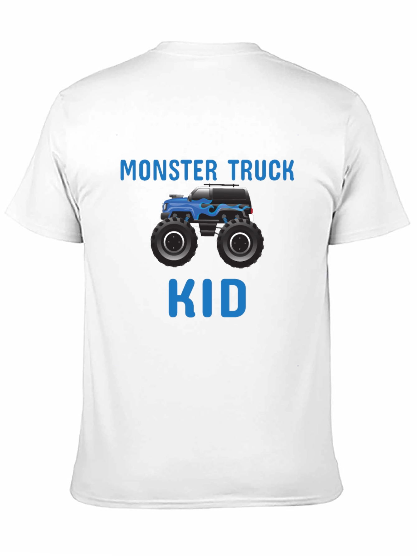 Monster Truck Kid Graphic T-Shirt