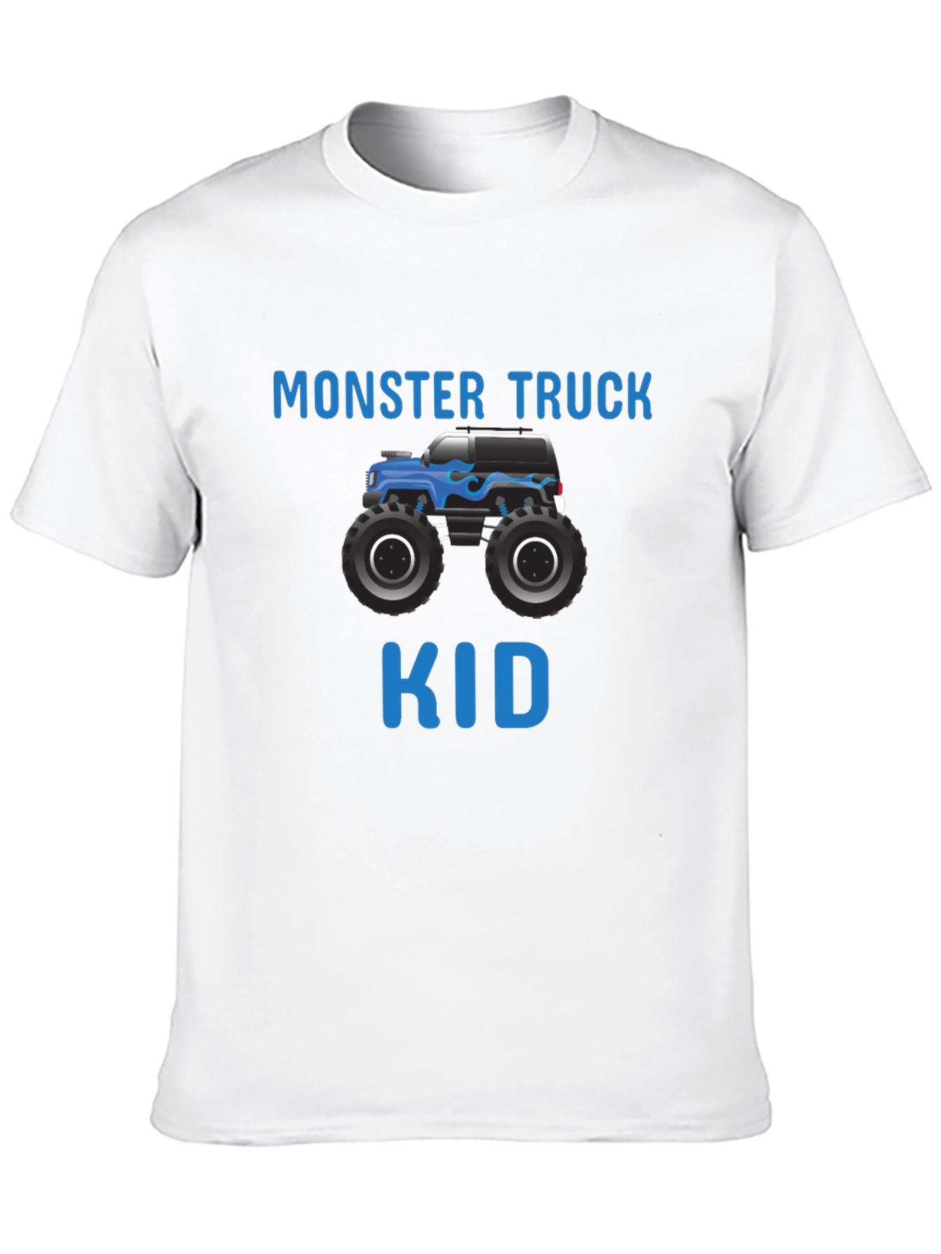 Monster Truck Kid Graphic T-Shirt
