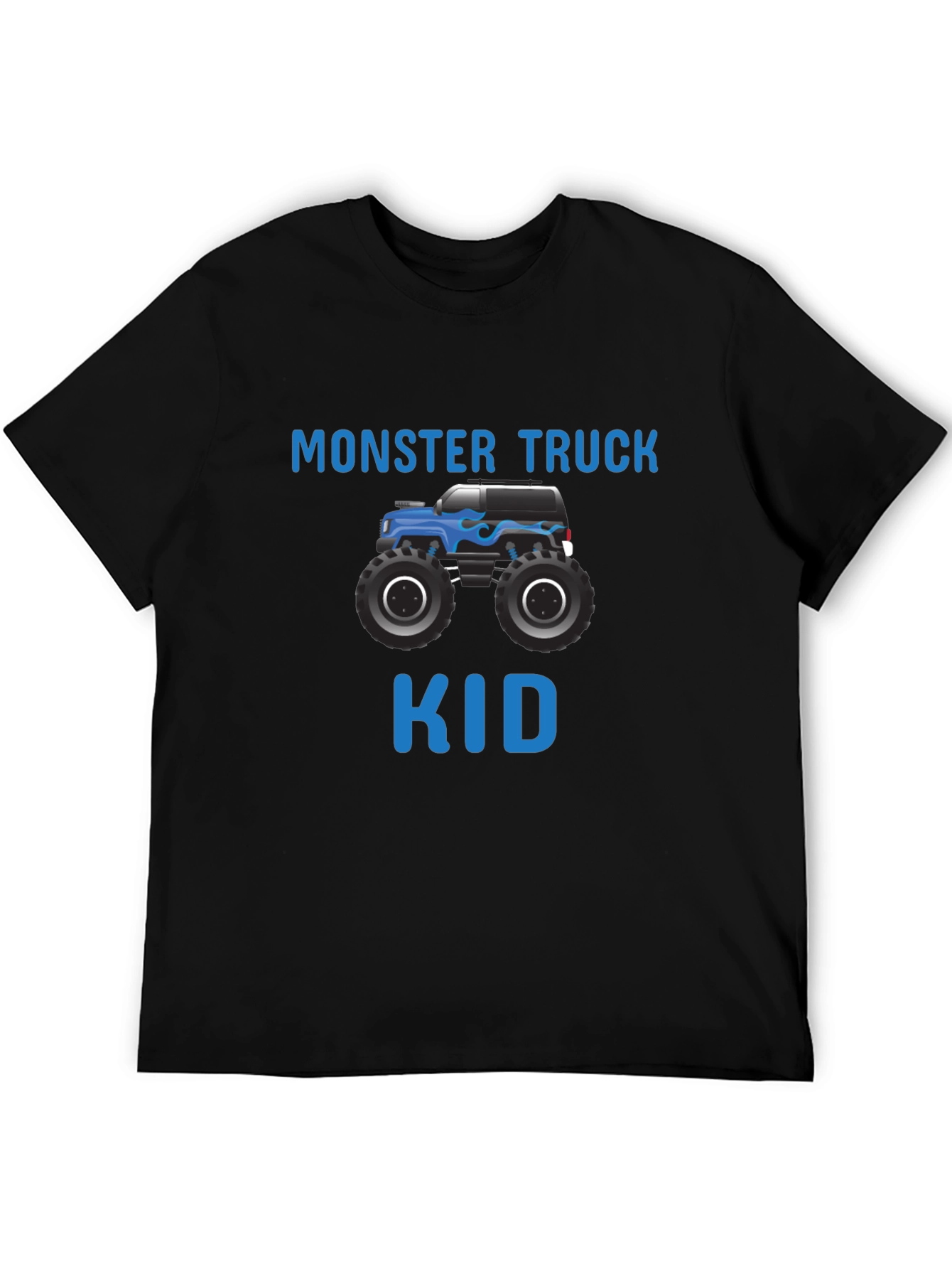 Monster Truck Kid Graphic T-Shirt