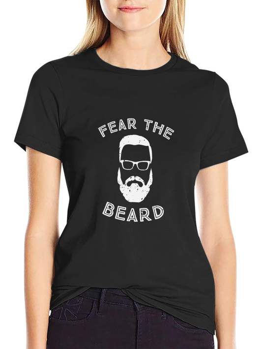 Fear The Beard T-Shirt - Funny Bearded Man Tee