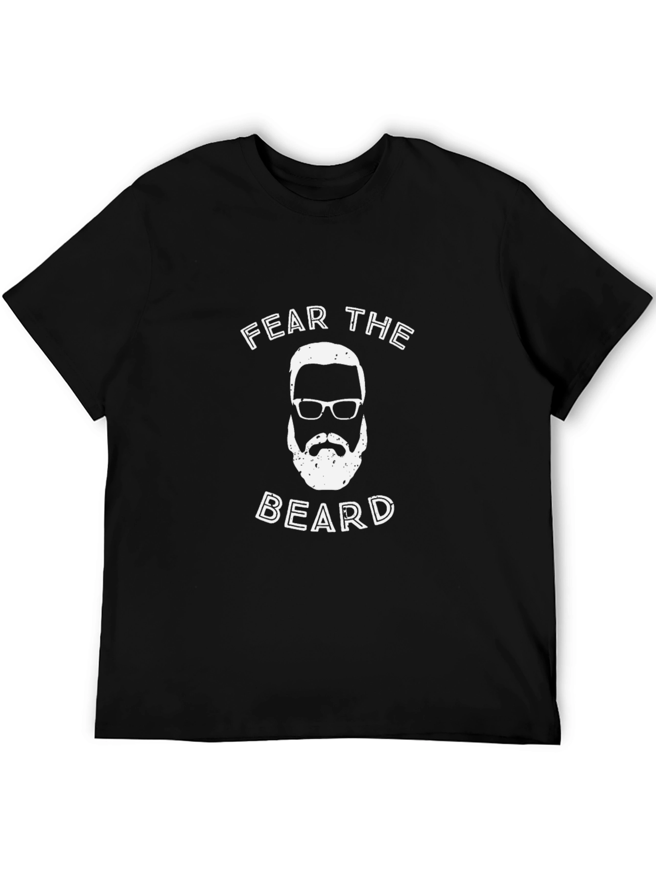 Fear The Beard T-Shirt - Funny Bearded Man Tee