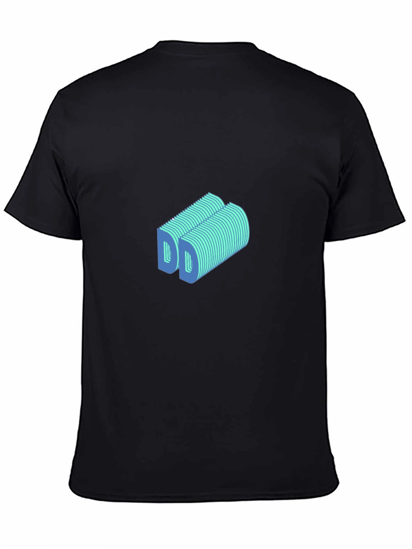Modern DD Graphic Black T-Shirt