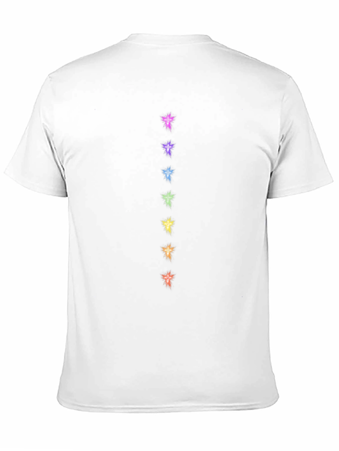 Chakra Starburst Black Tee