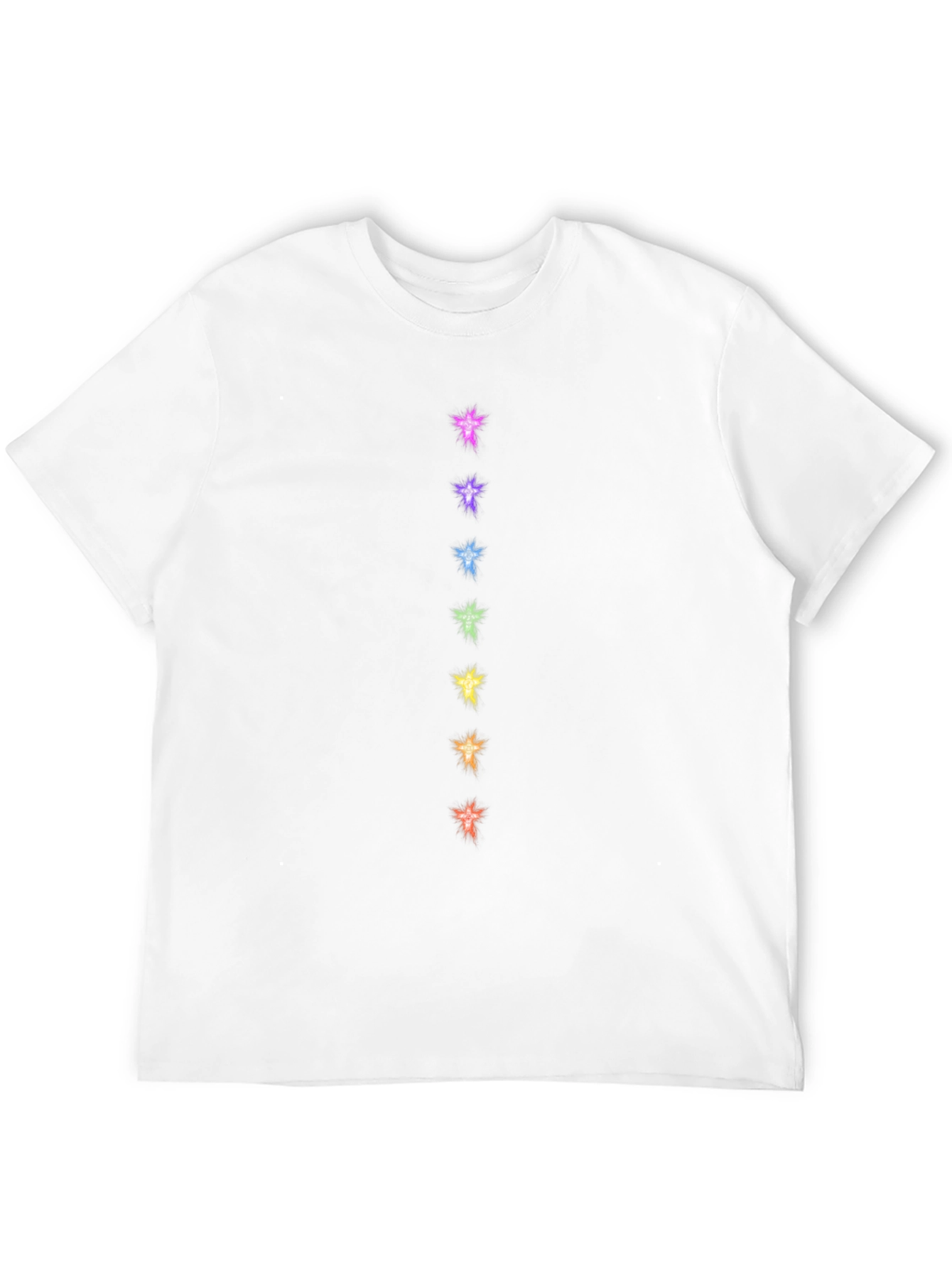Chakra Starburst Black Tee