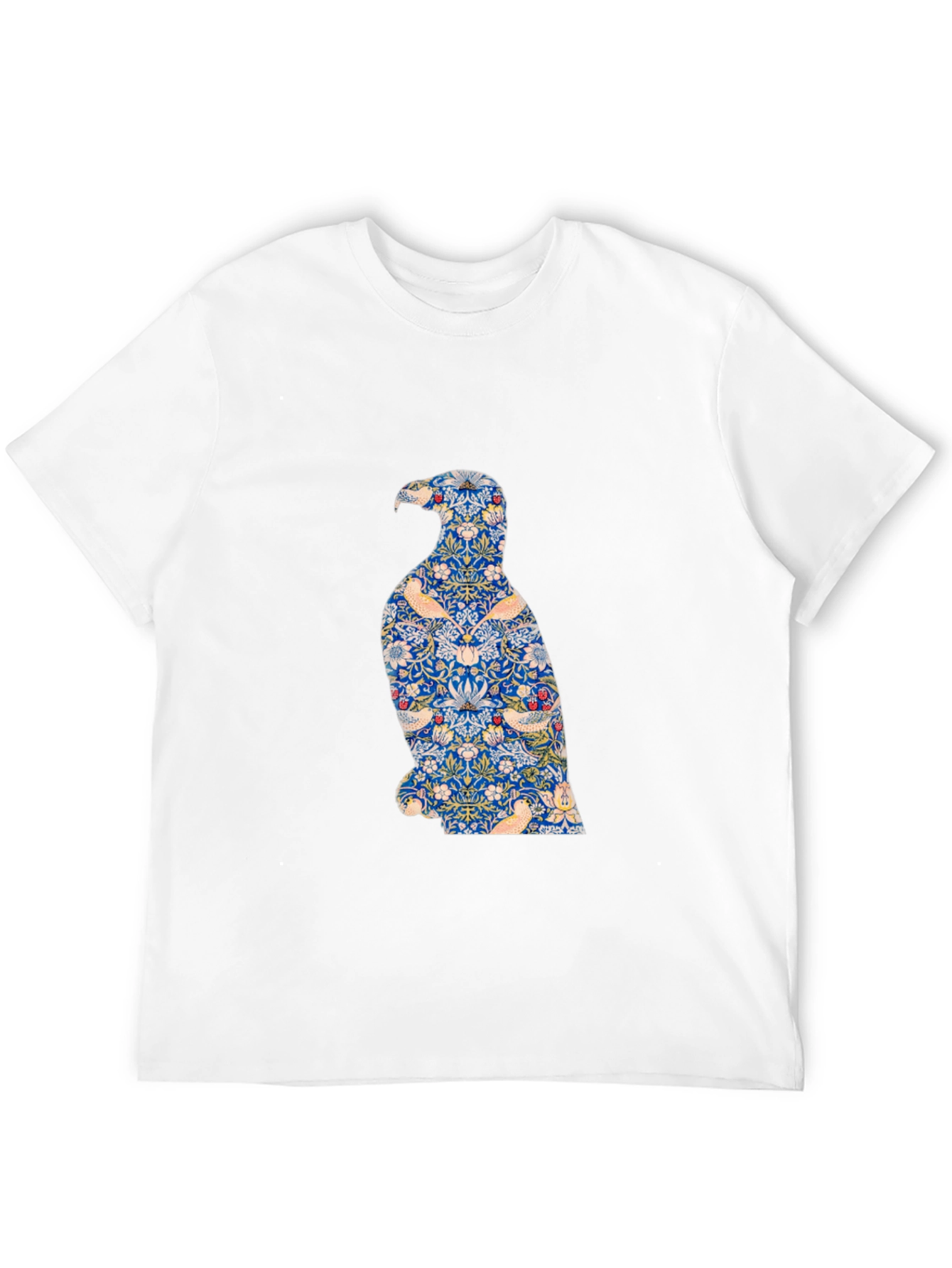 Stylish Eagle Graphic Print Black T-Shirt