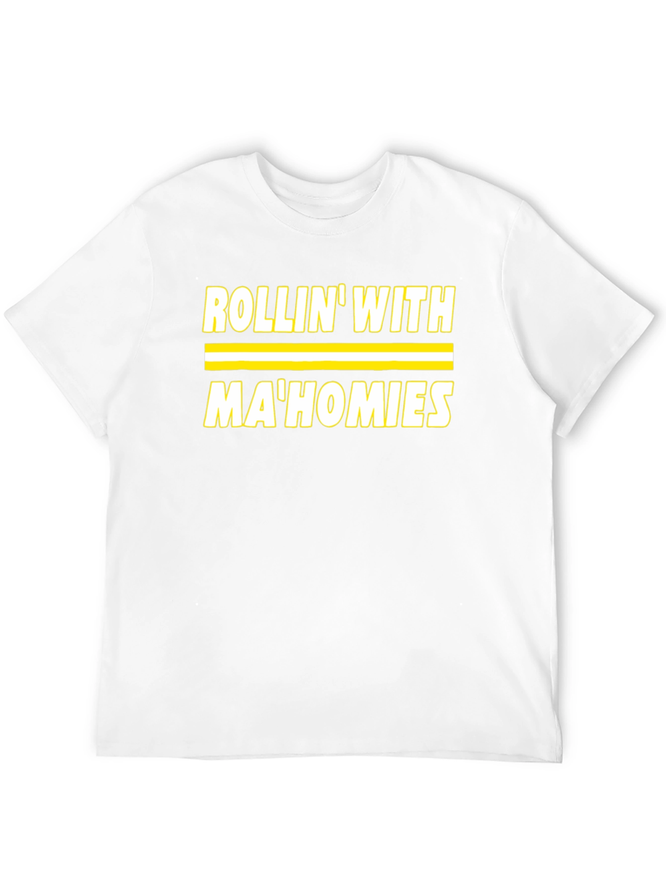 Rollin With MaHomies Black T-Shirt