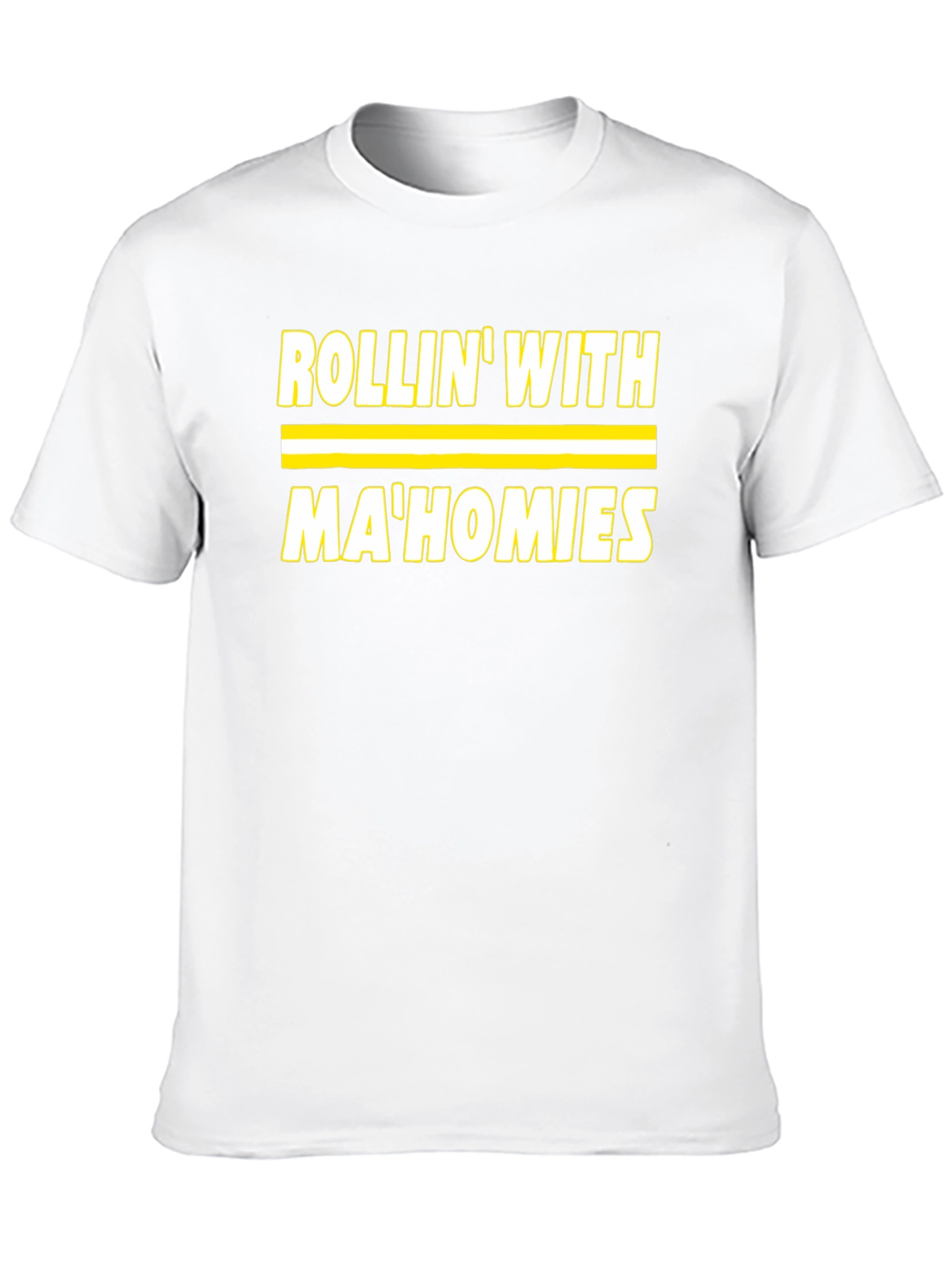 Rollin With MaHomies Black T-Shirt